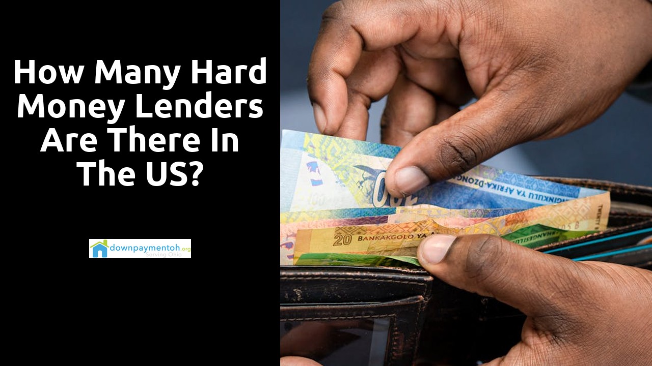 How many hard money lenders are there in the US?